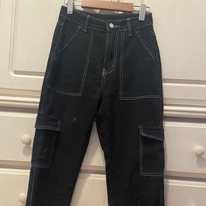 Shein Black Cargo Pants!!!